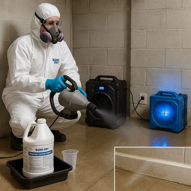Sanitization and Odor Removal process in Longwood, FL